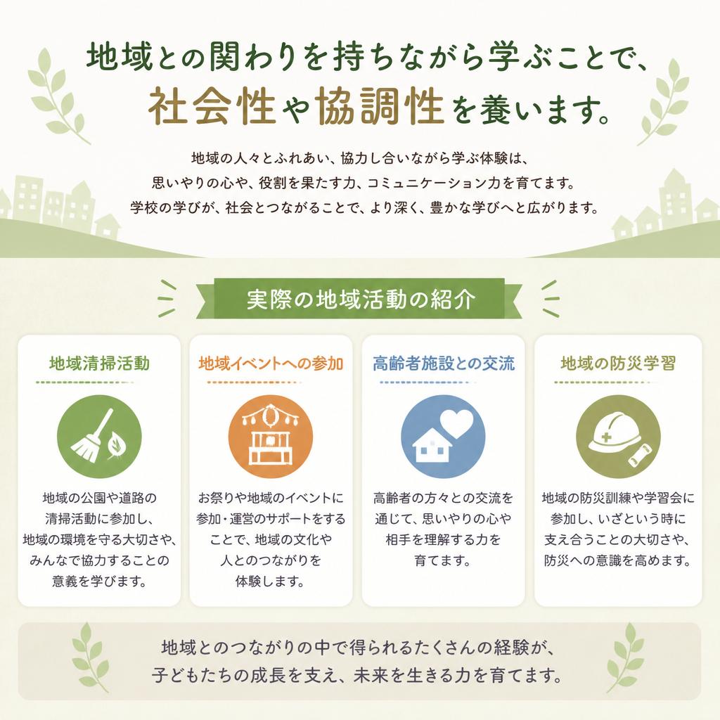 地域密着型の学び