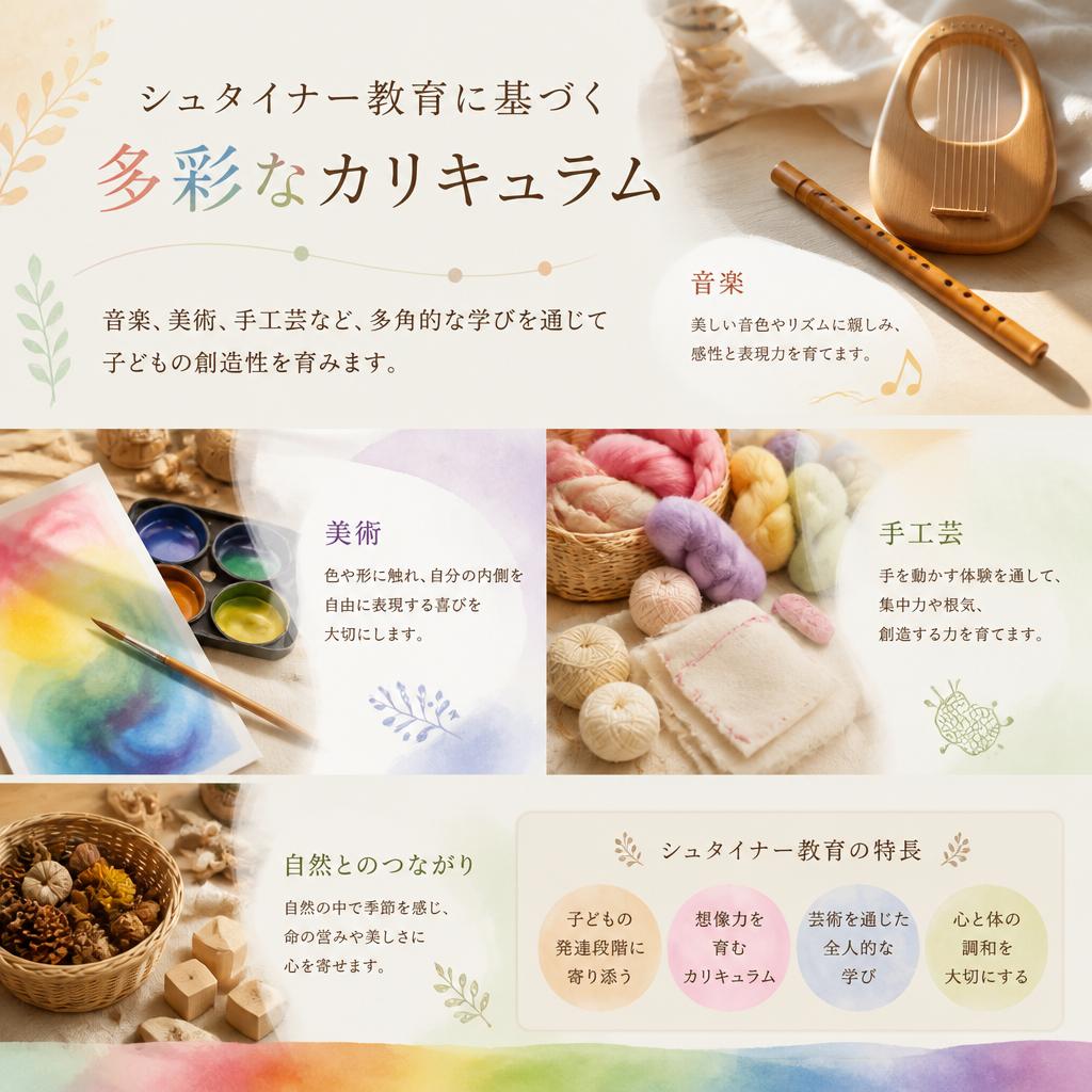 多様なカリキュラム