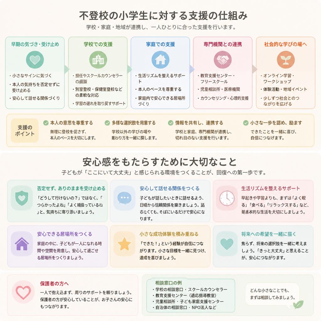 4. 不登校支援に特化したアプローチ
