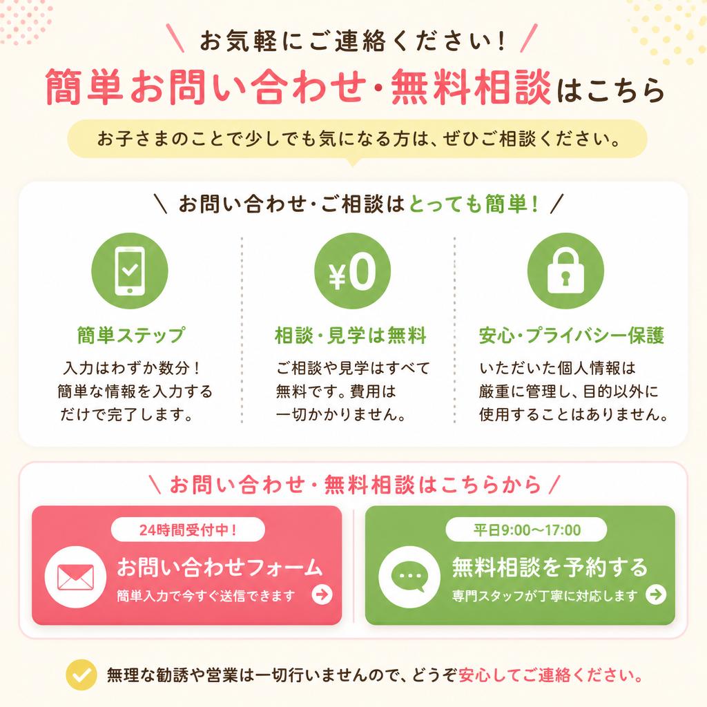 7. お問い合わせ・無料相談のご案内