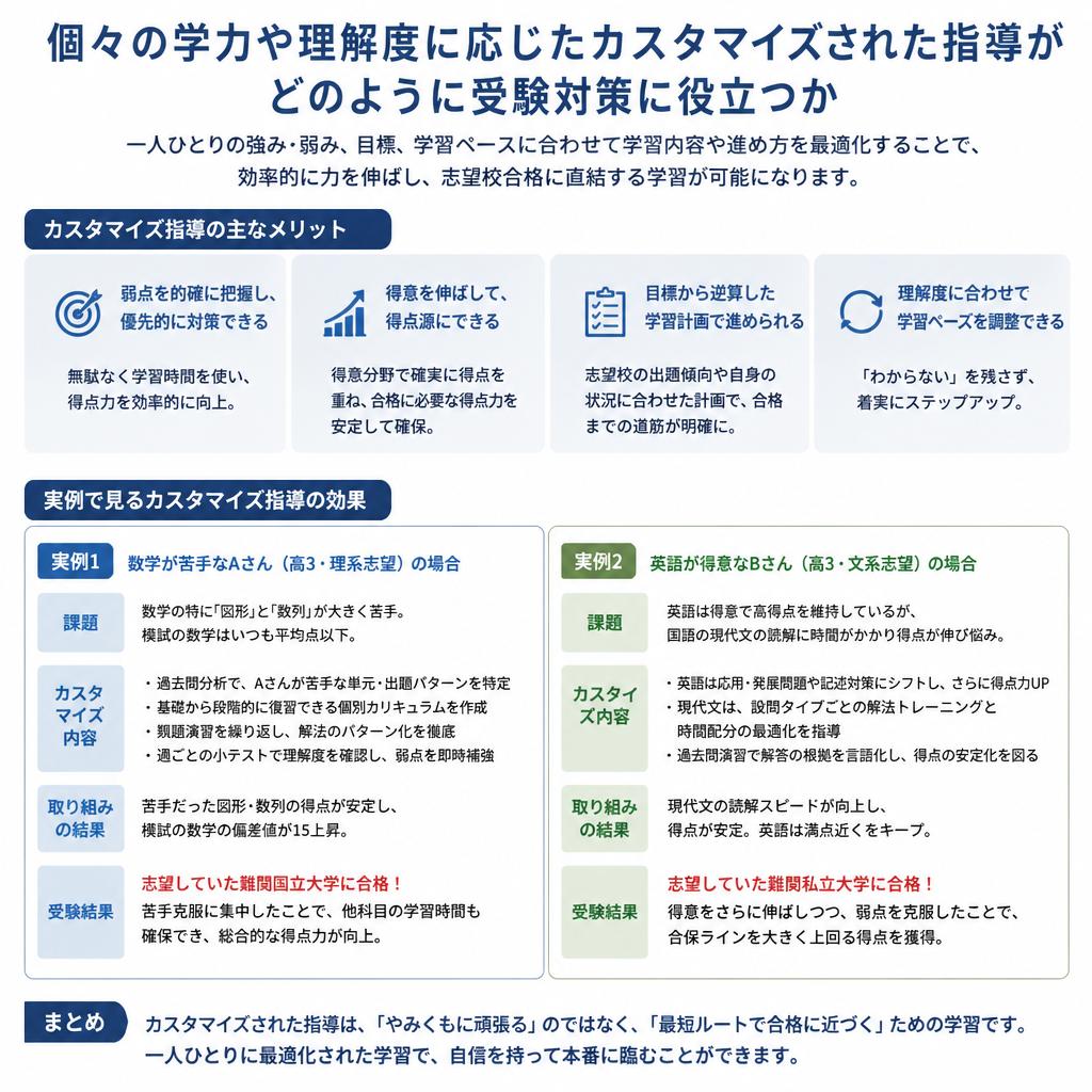 個別指導のメリット