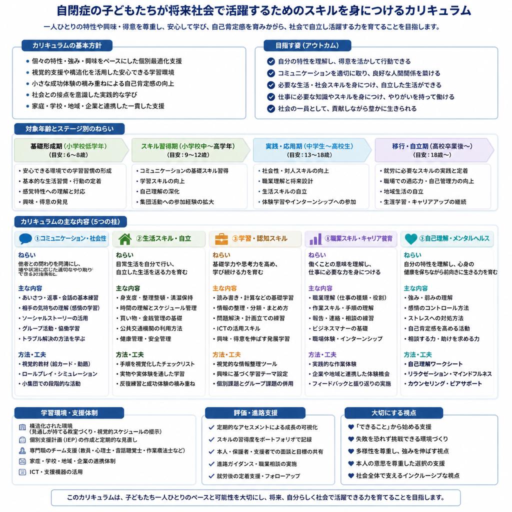 未来を見据えたカリキュラム