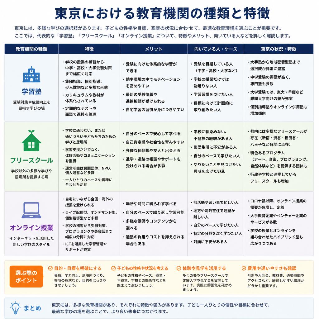 2. 東京の多様な教育機関