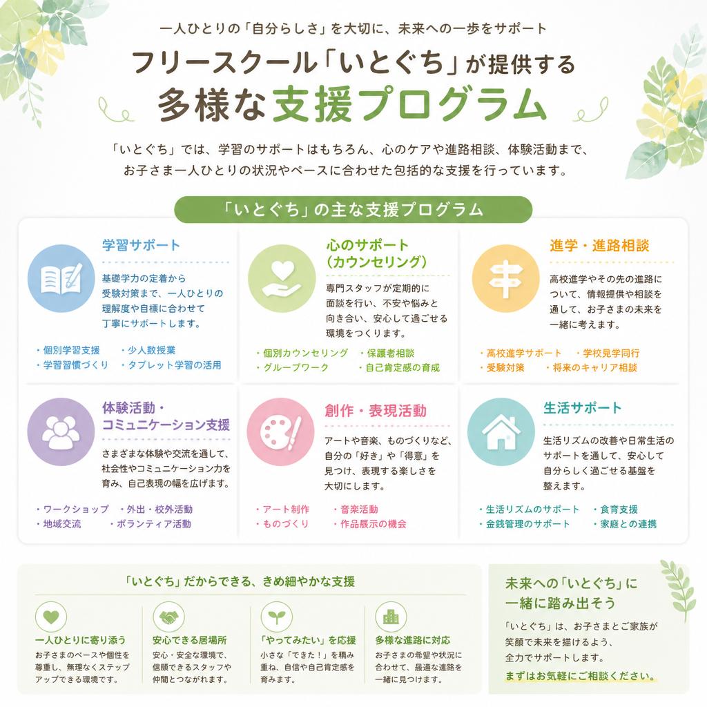 いとぐちの支援プログラム